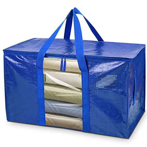 Clear Oversized Moving Bags with Reinforced Handles