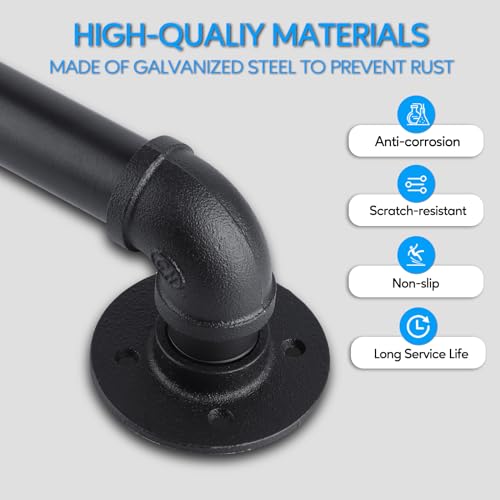 Pipe Stair Handrail