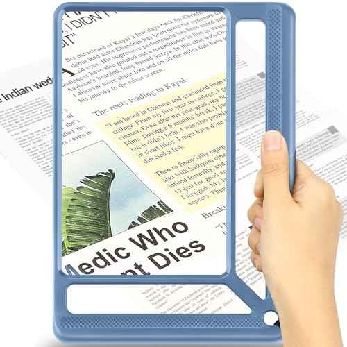 Full Page Magnifying Glass for Reading