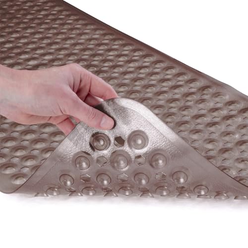 39"x16" Power Grip Non Slip Bathtub Shower Mat