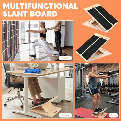 Portable Slant Board for Calf Stretching