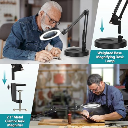 2-in-1 Desk Lamp with Light
