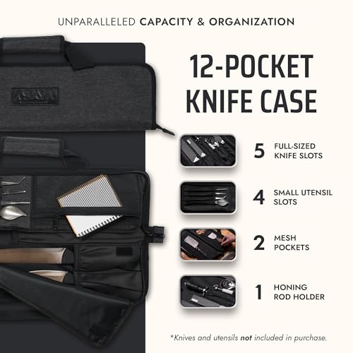 Chef Knife Roll Bag