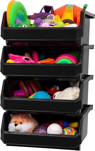 Plastic Containers for Organizing and Storage Bins for Closet