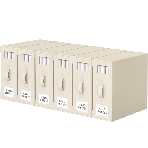 Bed Sheet Organizers and Storage