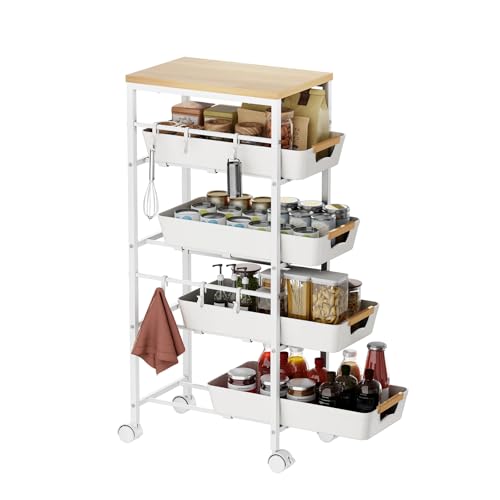 5 Tier Kitchen Storage Cart
