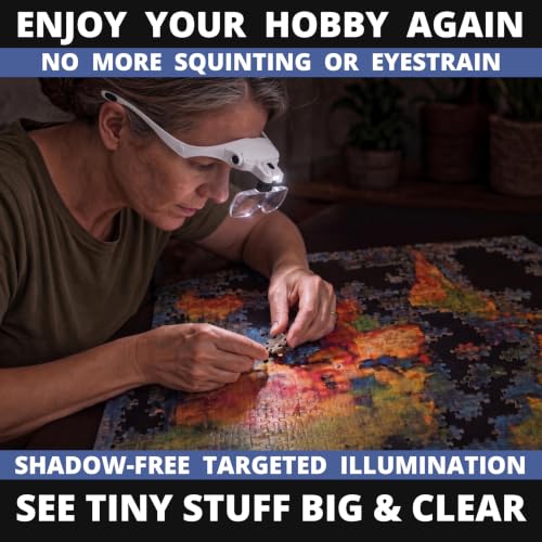 Magnifying Glasses with LED Light