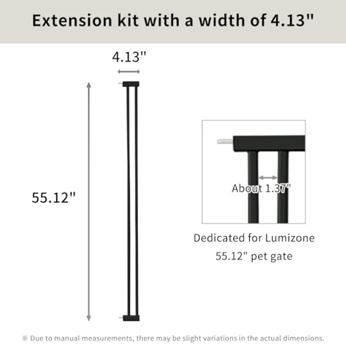 Extra Tall Cat Gate 55.12" High 26.18"