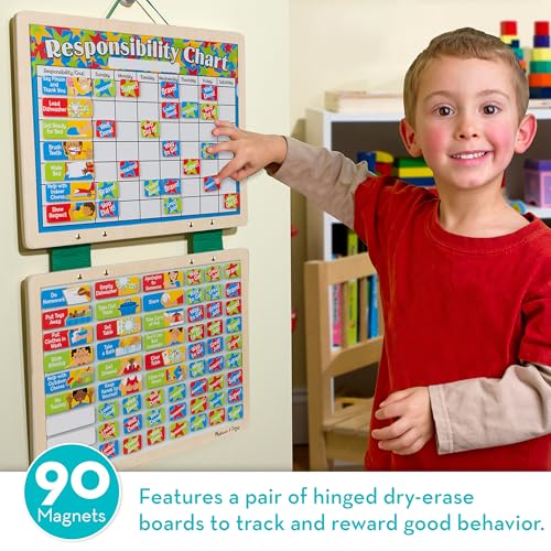 Magnetic Responsibility Chart and Kids Calendar