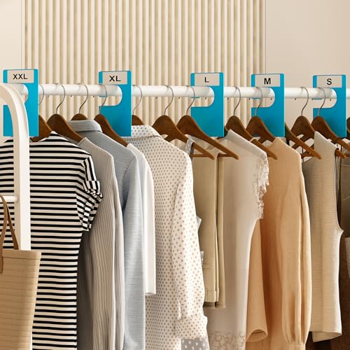 Colorful Closet dividers
