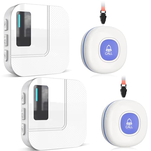 Wi Fi Wireless Caregiver Pager Call Button for Elderly at Home