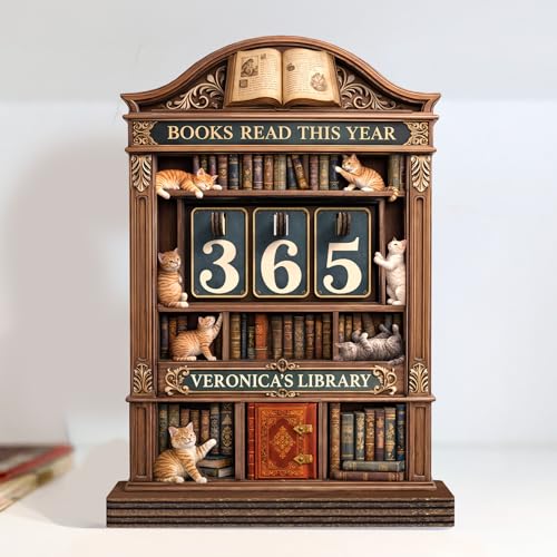 Personalized Books Read This Year Counter