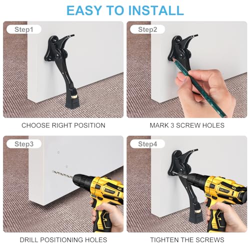 Heavy Duty Kickdown Door Stopper