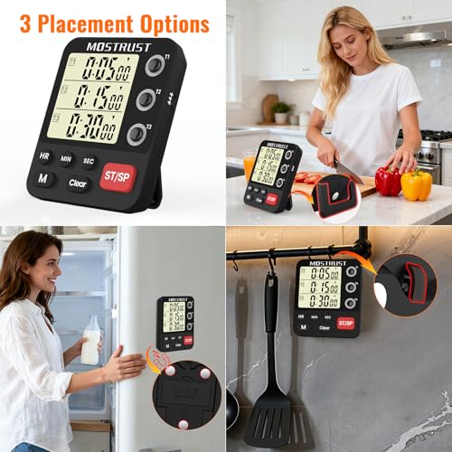 Digital Dual Kitchen Timer