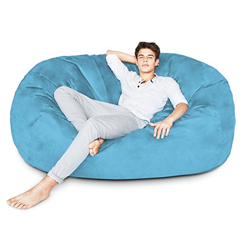 Luxury Bean Bag Chair with Microsuede Cover in Different Sizes and Colours