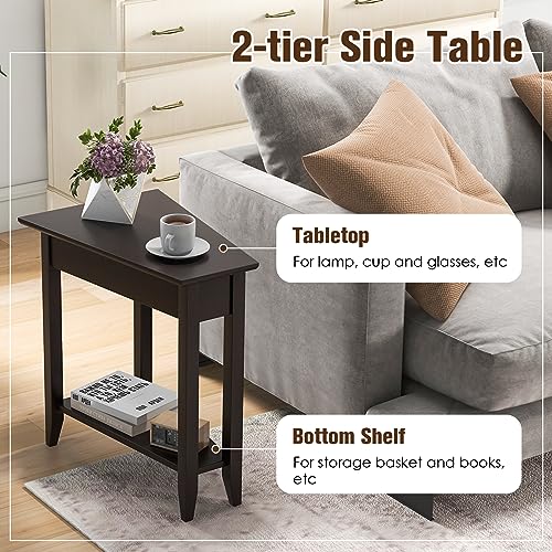 Wedge End Table