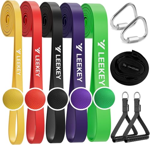 Resistance Bands Set for Pull Up Assistance & Exercise