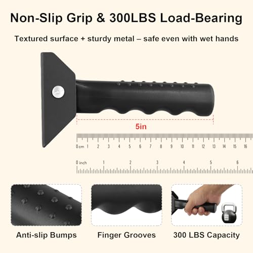 Doorway Assist Handle Flip Up Grab Bar for Seniors & Mobility