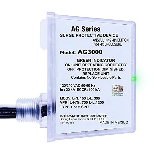 AG3000 120 240 VAC Universal HVAC Surge Protective Device
