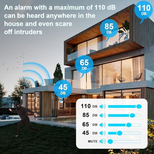 Door Chime Wireless Door Chimes When Door Open Entry for Business