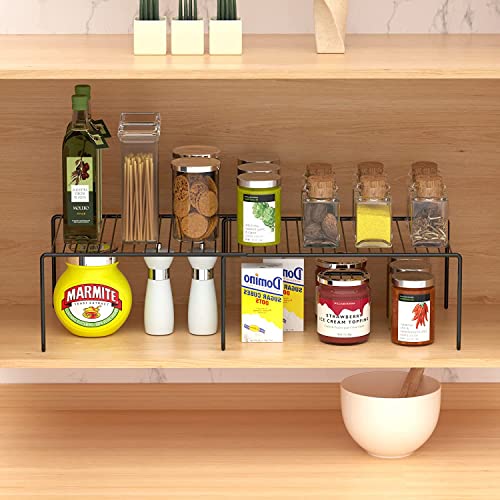 kitchen counter and cabinet shelf organizers