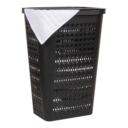 Slim Tapered Laundry Hamper with Lid