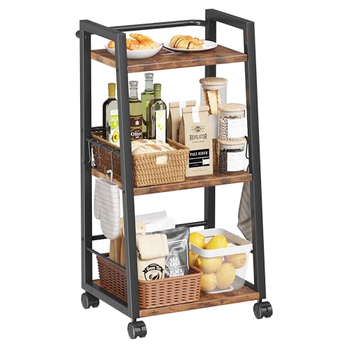 Kitchen Storage Cart with Wheels