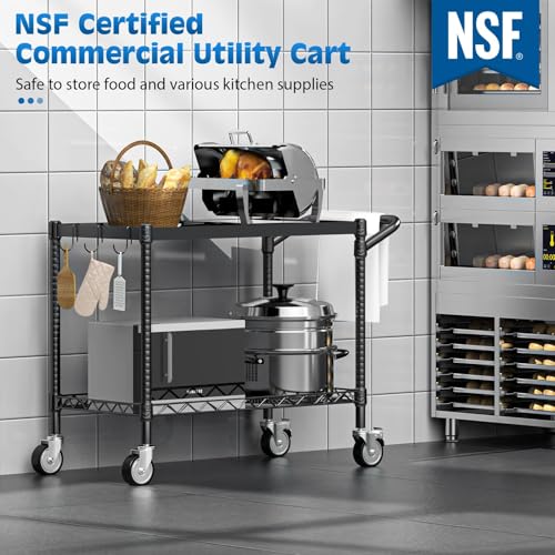 Utility Cart with Wheels