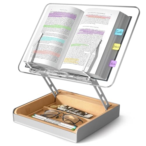 Book Stand with Storage