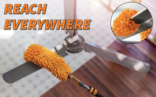 Ceiling Fan Duster and Cobweb Duster 3ft