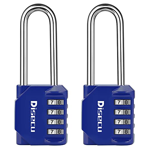 4 Digit Long Shackle Combination Lock