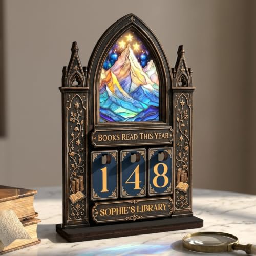 Personalized Books Read This Year Counter