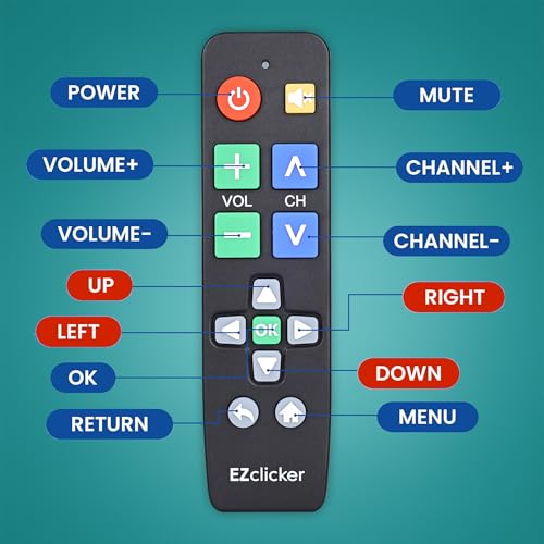 LG TV Remote Big Button TV Remote Control for All LG TV ONLY