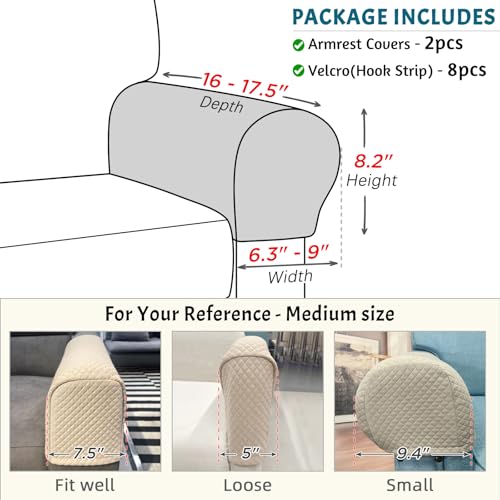 Stretch Couch Arm Covers