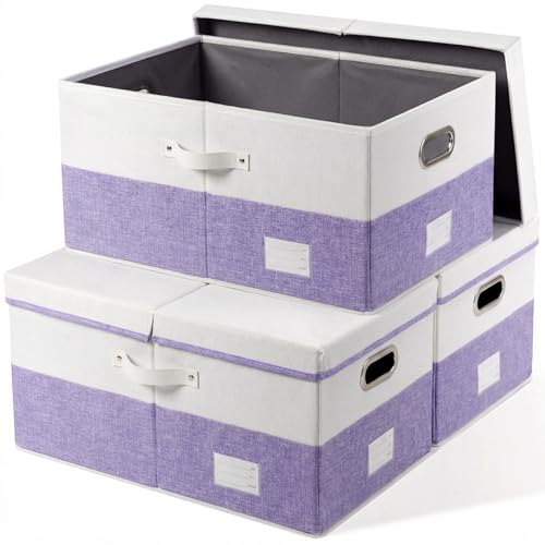 Storage Bins with Lids [3