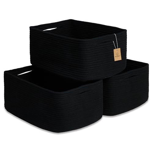 Storage Baskets 16.8" x 13" x 7.6" Bins 3