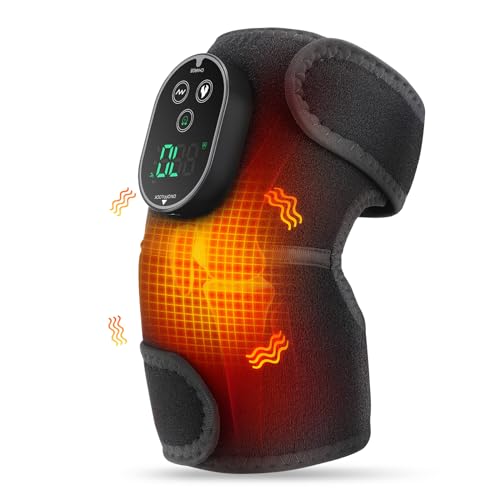 Cordless Heated Knee Massager with Vibration