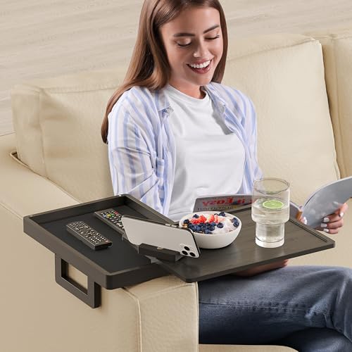 Sofa Arm Table for Wide Armrest