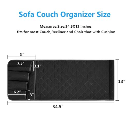 Sofa Armrest Organizer Non