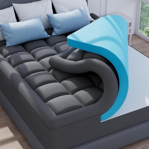 Dual Layer Memory Foam Mattress Topper