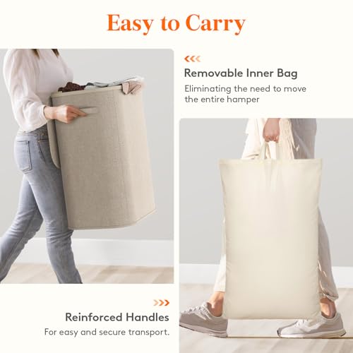 Large Laundry Hamper with Lid
