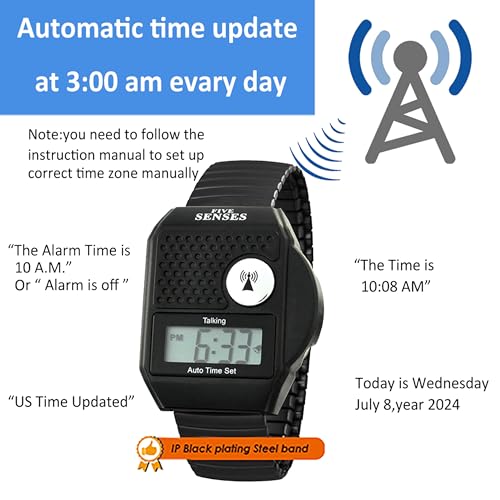 English Atomic Talking Watch