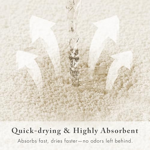 Signature Marshmallow Bathroom Rug Non Slip