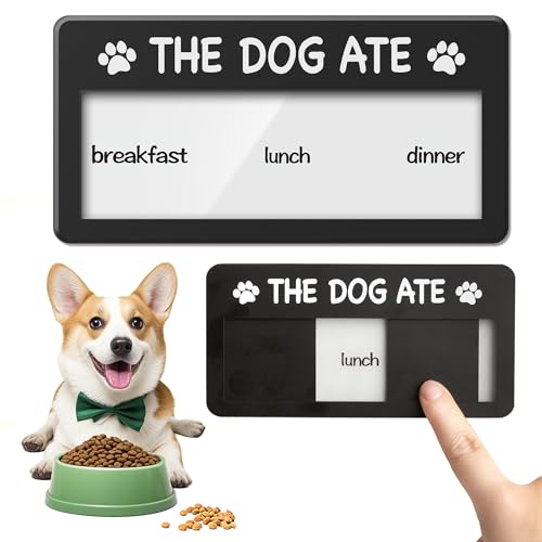Dog Feeding Reminder Sign with Magnet