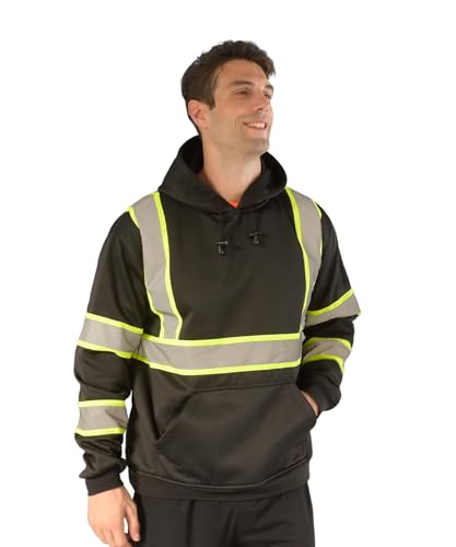Class 3 High Visibility Sweatshirt for Men