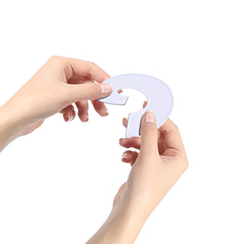 Round Clothing Size Closet Rack Dividers Hangers Separator