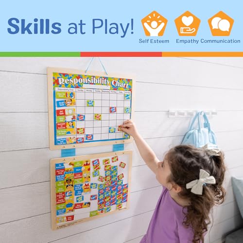 Magnetic Responsibility Chart and Kids Calendar