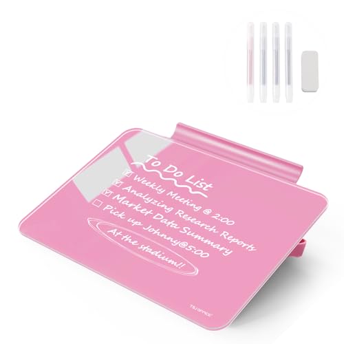 Small Desktop Glass Whiteboard