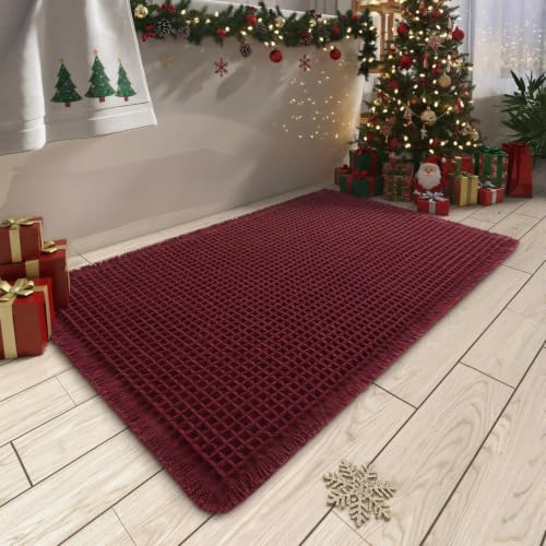 Upgraded Waffle Bath Mat