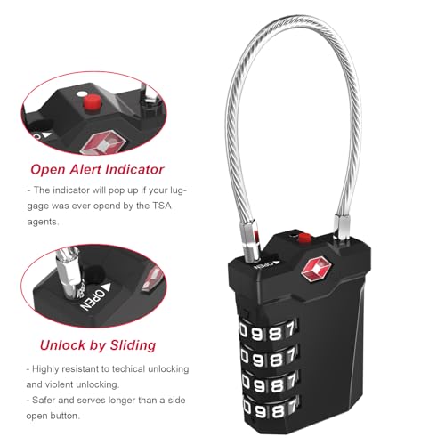 TSA Approved Luggage Locks